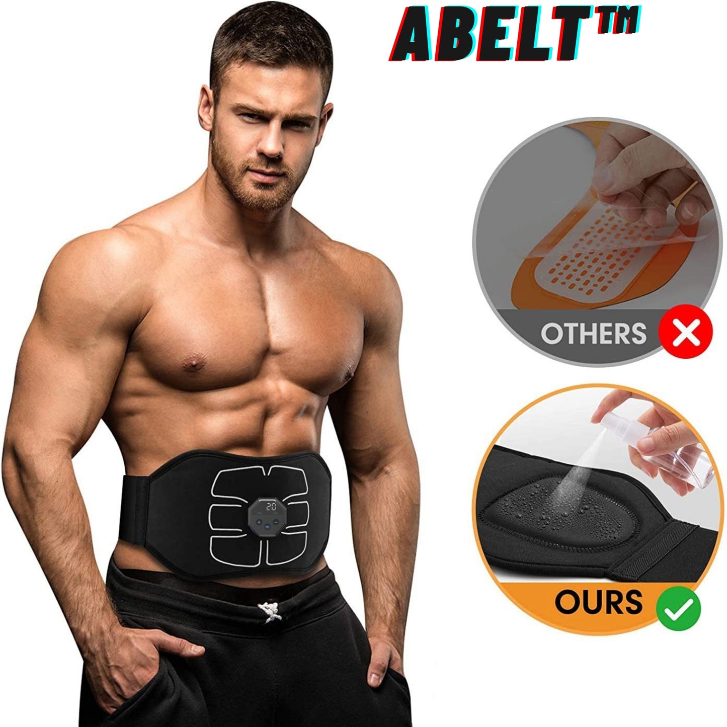 ABelt™ - Cordless Abs Sculptor