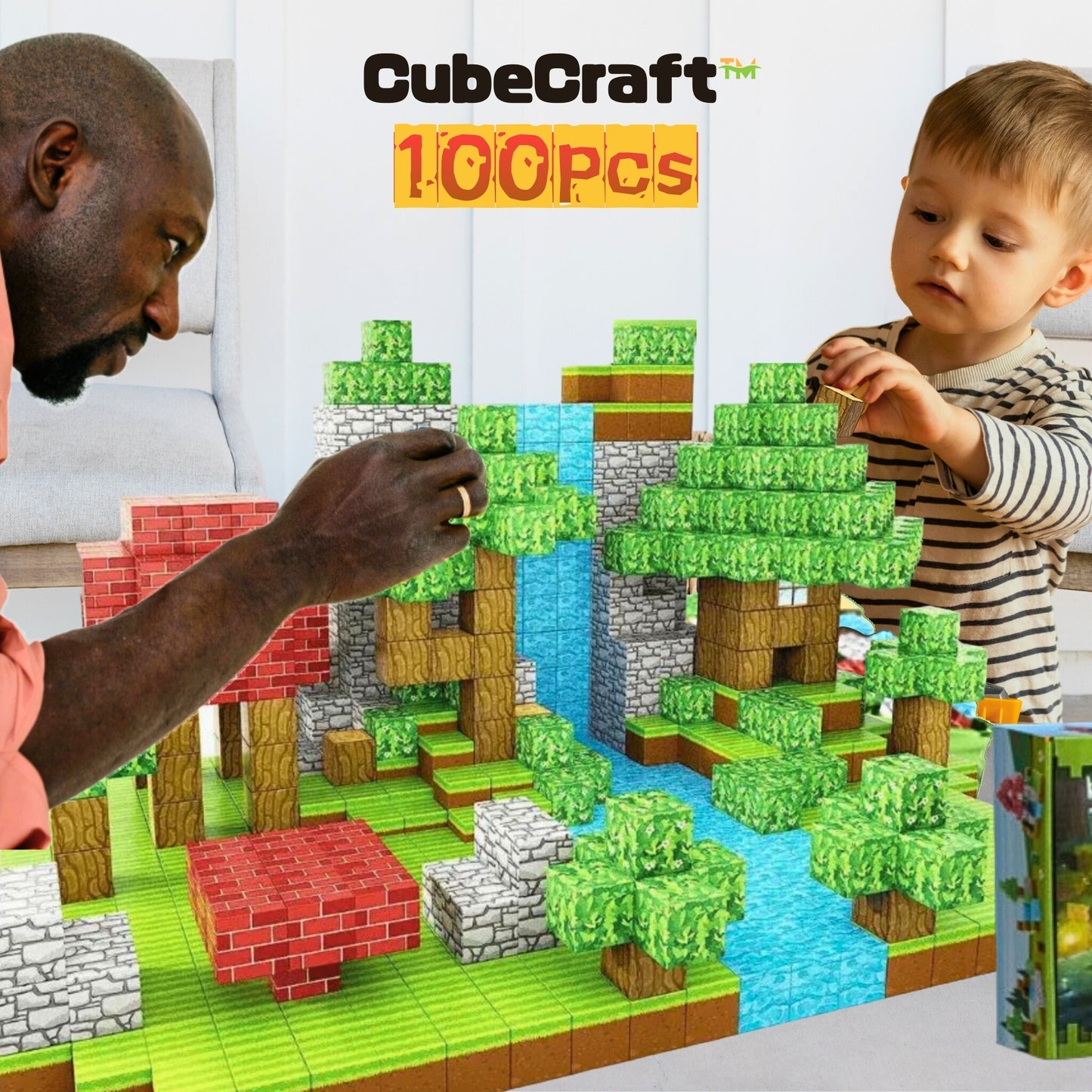 CubeCraft™ - Magnetic Building Blocks