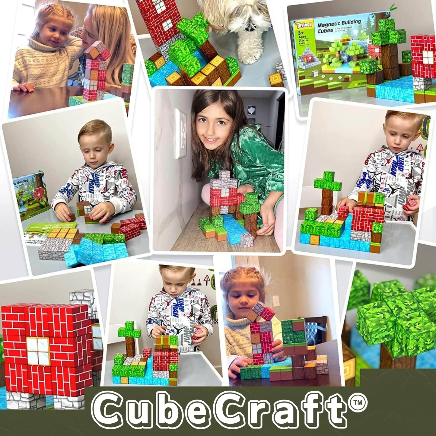 CubeCraft™ - Magnetic Building Blocks