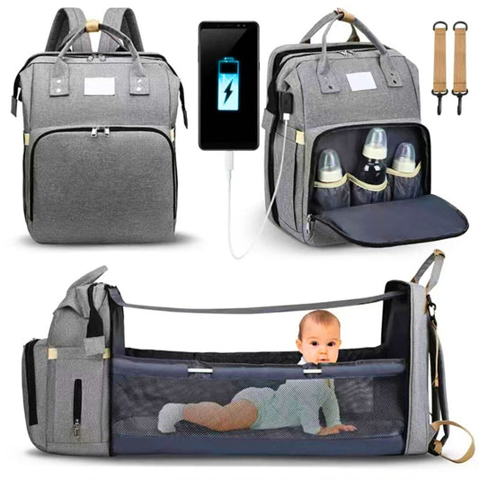 DiapyPack™ - Diaper Bag & Changing Station