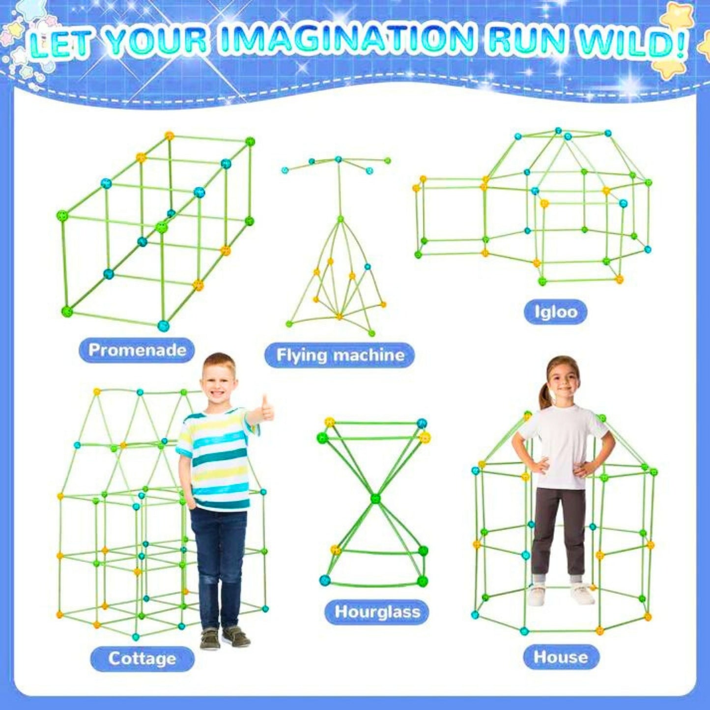 GlowFort™ - STEM Building Kit