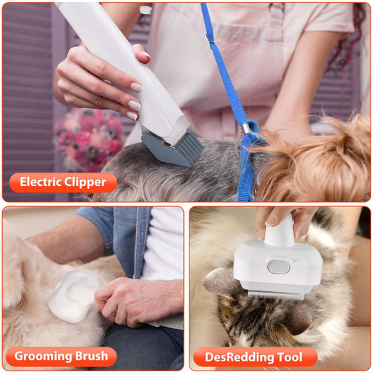 GroomSuction™ - Mess-Free Pet Grooming